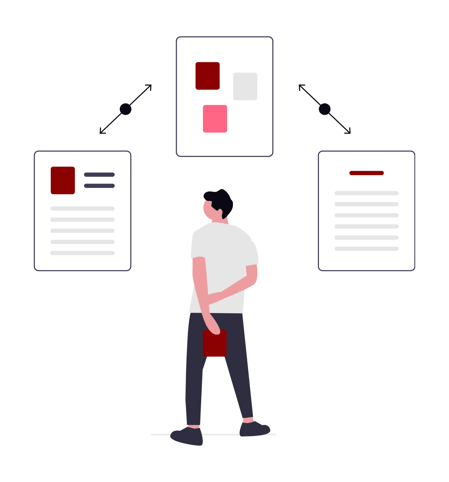 Company services illustration